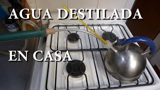 Como Hacer Agua Destilada en Casa [upl. by Mihcaoj]