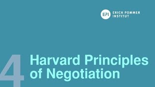 The Harvard Principles of Negotiation [upl. by Karylin568]