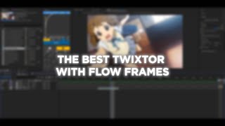 THE BEST TWIXTOR WITH FLOW FRAMES  After Effects advanced twixtor tutorial [upl. by Hcir32]