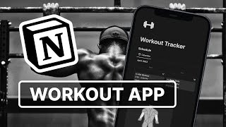 Build a Workout Tracker in Notion from Scratch [upl. by Araccat]