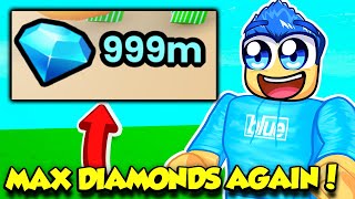 I Got MAX DIAMONDS AGAIN In Pet Simulator 99 For the UPDATE [upl. by Sabrina]