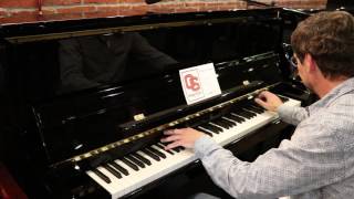 Wilhelm Schimmel W114 Studio Piano At Classic Pianos In Portland [upl. by Wulf]