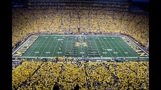 Pregame  Michigan vs Michigan State  Oct 29 2022  Michigan Marching Band [upl. by Eltsyrc]