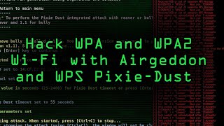 Hack WPA amp WPA2 WiFi Passwords with a PixieDust Attack using Airgeddon Tutorial [upl. by Ydnamron]