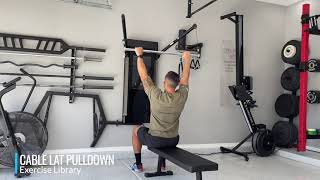 Cable Lat Pulldown [upl. by Ahsekim]