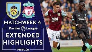 Burnley v Liverpool  PREMIER LEAGUE HIGHLIGHTS  83119  NBC Sports [upl. by Einitsed]