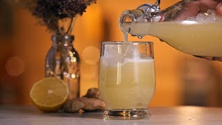 Homemade Ginger Beer made from scratch [upl. by Eellah]