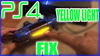 How To Fix PS4 Controller Yellow Light Of Death Fix Ps4 Controller 🎮 Yellow Light 2018  Part 5 [upl. by Valiant]