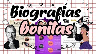 Biografías BonitasWORD🎙📱 [upl. by Christie]