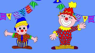 The Circus with clowns song for kids children toddlers [upl. by Len]