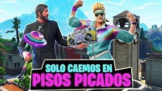 FORTNITE  100 PISOS PICADOS [upl. by Sibby283]