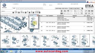 ETKA 8 2017 ETKA 80 download Electronic Parts Catalogue user guide [upl. by Cianca]