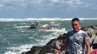 Jupiter Inlet Boat Rescue [upl. by Adnawot397]