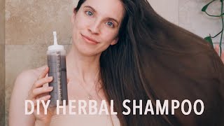 DIY NATURAL SHAMPOO RECIPE Shikakai Reetha Amla Fenugreek  Healthy Haircare [upl. by Gabriella427]