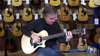 Taylor Guitars 312ce VClass Grand Concert AcousticElectric Natural  DEMO [upl. by Mansoor]