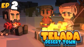 Stonehearth ACE Mod  Starting a New Town in the Desert  Telada Ep 2 [upl. by Hattie]