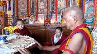 Tenzin Phuntsok Rinpoche and Lama Zopa Rinpoche [upl. by Ardnuhs]