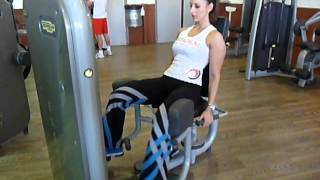 Exercice de musculation adducteurs machine [upl. by Enoj]