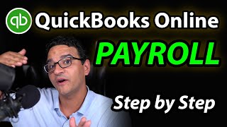 QuickBooks Online PAYROLL  Full Tutorial [upl. by Artkele121]