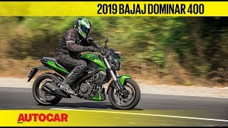 2019 Bajaj Dominar 400  First Ride Review  Autocar India [upl. by Oswal]