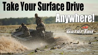 How to Run a GatorTail Surface Drive Through Anything [upl. by Samoht]