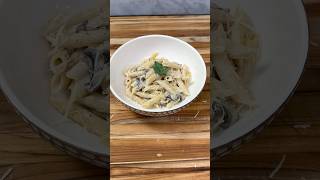 Mushroom Penne Creme Sauce DaChinShow [upl. by Suitangi]