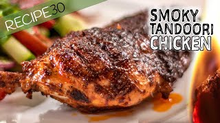 Smoky Tandoori Style Chicken made in one pan [upl. by Hanschen372]