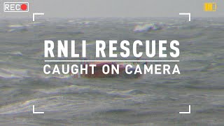 RNLI rescues caught on camera [upl. by Arri]