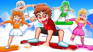 We Played a Realistic Snowboard Simulator [upl. by Rizan694]