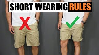 5 Short Wearing Rules ALL Men Should Follow [upl. by Donahoe]