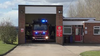 Suffolk Fire amp Rescue Service  Wickhambrook WrL Turnout [upl. by Nahrut240]