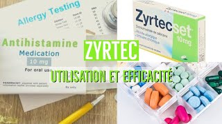 ZYRTEC Cétirizine  TOUT SUR CET ANTIHISTAMINIQUE [upl. by Savanna644]