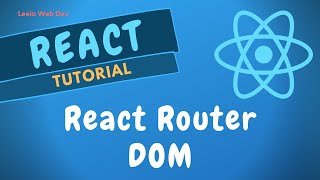 46 Introduction to React Router Install ReactRouterDom and add routing with Browser Router [upl. by Siravart34]