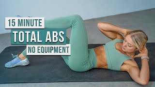 Day 13  15 MIN Strong ABS WORKOUT  Core Strength No Equipment No Repeat [upl. by Wilkins]