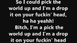 Lil Wayne ft Eminem  Drop The World Lyrics Dirty [upl. by Novikoff]