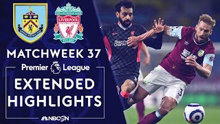 Burnley v Liverpool  PREMIER LEAGUE HIGHLIGHTS  5192021  NBC Sports [upl. by Ayam]