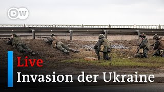 Live Talk Invasion der Ukraine  Aktuelle Entwicklungen und die Situation vor Ort  DW Nachrichten [upl. by Aneerahs469]