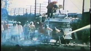 Houston Fire Department  511 Railroad Tank Car Explosion On Mykawa Rd  1971 [upl. by Fugere45]