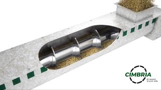 Cimbrias Screw Conveyor  Efficient and reliable conveying of dry bulk materials [upl. by Euqinahs]