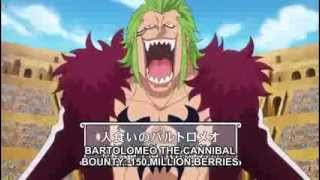 One Piece Bartolomeo throws a bomb into the crowd [upl. by Denoting]