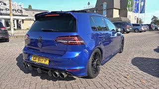 400HP VW Golf 7 R with LOUD Armytrix Exhaust System REVS  ACCELERATIONS [upl. by Notsag975]