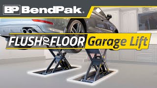 Slick BendPak Car Lift in Home Garage MDS6LPF [upl. by Anazus]