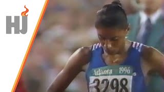 1996 Atlanta  Finale 200m dames PEREC en or [upl. by Amador]