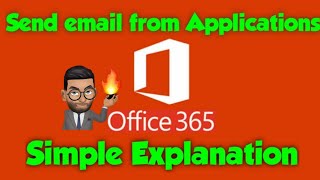 How to send email from Printer Scanner or a Website using Office 365 [upl. by Klarika]