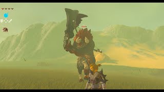 【ゼルダの伝説 ブレス オブ ザ ワイルド】 ライネル オマエ タオス [upl. by Motteo]