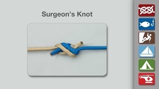 How to Tie a Surgeons Knot [upl. by Diella239]