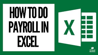 How to do Payroll in Excel [upl. by Ingram242]