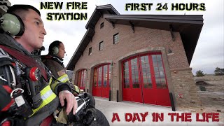 First 24 Hours in a New Fire Station  A Day in the Life [upl. by Breger237]