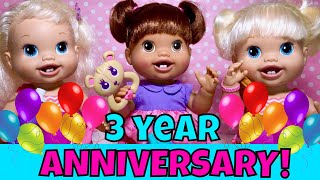 🤩Wow New Baby Alive Babys New Teeth Unboxing Our 3 Year Anniversary On Youtube How We Started [upl. by Aliza]