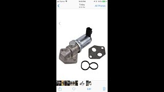 Idle air control valve IAC clean andor replacement Ford Mustang [upl. by Josephine830]